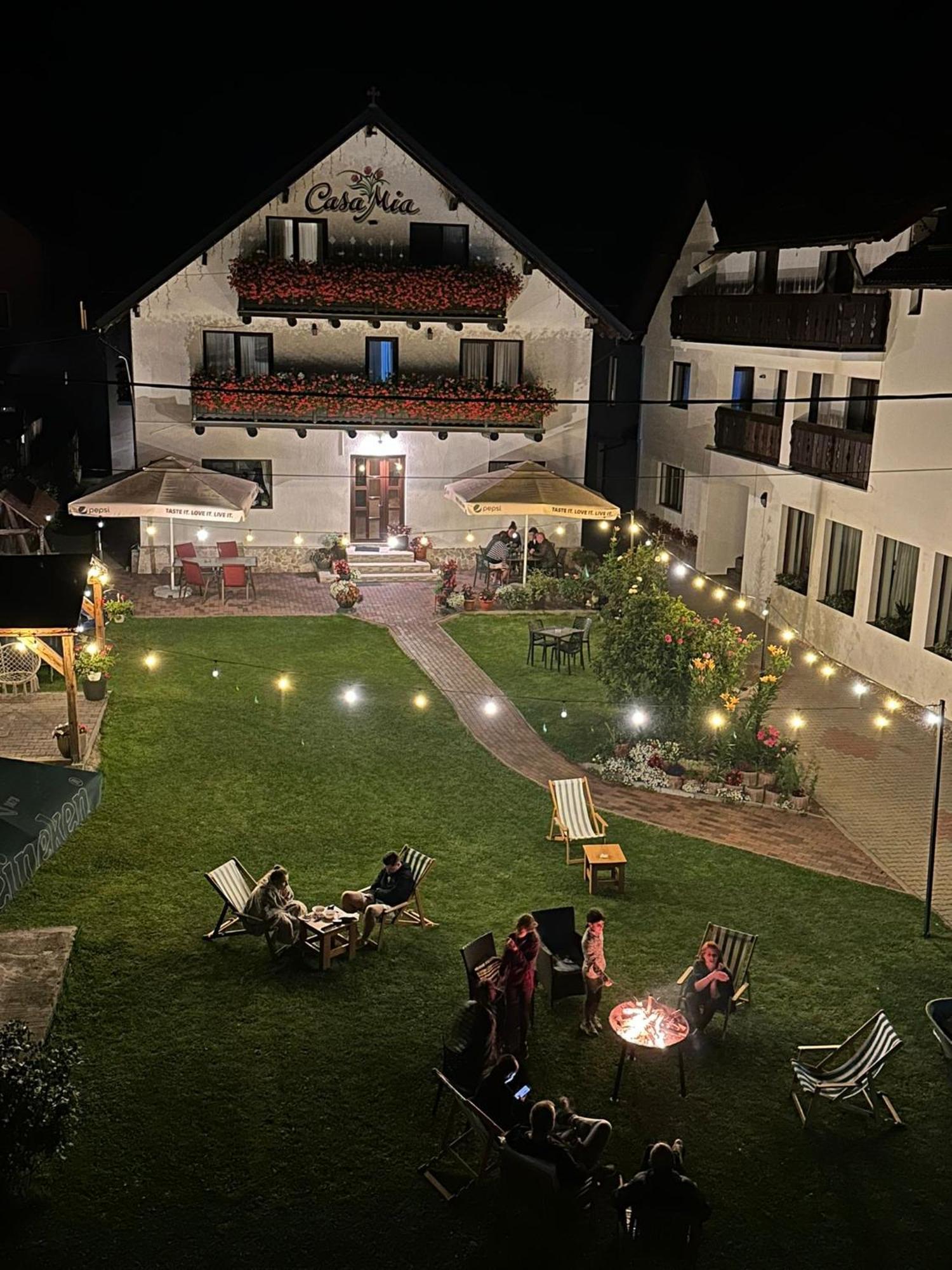 Hotel Casa Mia Moeciu De Sus Esterno foto
